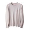 2026 Men's  Woollen Sweater Crewneck Solid Color Versatile Top