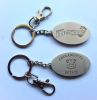 Zinc Ally Rectangle keyring