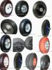 rubber wheels/solid ru...