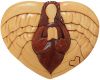 Wooden jewelery puzzle box