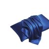 soft smooth solid satin pillow case