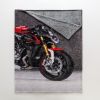 High-definition Digital Print Throw Blanket Customized Motorcycle Pattern