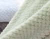 OEM Fluffy Baby Blanket with Embroidery Ultra Soft Flannel Fleece Blanket
