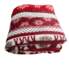 Super Soft Christmas Holiday Theme Throw Blanket Plush Printed Flannel Blanket Gift Blanket for Couch Sofa Bed