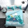 100% cotton kids bedding set with digital cool shark and sea world printing