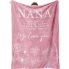 A nice gift blanket for Mom, Nana, Aunt, Grandma and lover