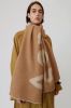 Hot sale 100% Acrylic knitted wool nap cover blanket knitted scarf