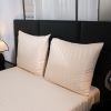 Wholesale Cheap Super Soft Microfiber Striped Bedding Set for Home Hotel Hospital