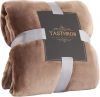 Super Soft Blanket with 100% Polyester Coral Fleece Blanket Adult Tv Blanket