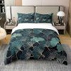 Factory Directly Supply Luxury Home Textile Bed Set Design Bed Set Painting Bed Set king