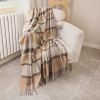Plaid Wool Blanket  Fi...