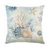 Printed Ocean  Throw P...