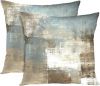 Abstract  Art Artwork Contemporary Decorative Gray Home Decorative Throw Pillow Covers Cushion Covers for Bedroom Sofa Living Room 18X18 Inches