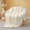 Soft Throw Blanket for Couch Bed Sofa Blanket Microfiber Fluffy Fuzzy Cozy Knit Throws for Women Mothers Birthday Gifts