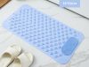 Non-Slip Bathtub Mat with Drain Holes and Suction Cups- Feet Massage and Wet Floor Protection - Shower Mat for Bathroom,Shower Stall and Tub