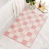 Checkered Bath mats fo...