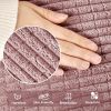 Modern Corduroy Throw Pillow Covers Elegant Soft Cushion Covers, Machine Washable Home Decor for Living Room, Sofa, Bedroom