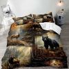 3PCS Black Bear Deer B...