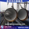 Marine HDPE piling lining SSAW ASTM A252 PIPE