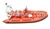 Inflatable rescue boat...