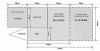 23ft x18ft off road waterproof rip stop canvas camping family trailer tent