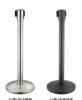 Retractable crowd control stanchions