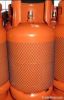 12.5kg LPG Cylinder, orange, with quickly fitting valve