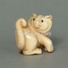 Mammoth Ivory Carved Animal Netsuke, Various size.