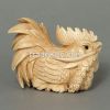 Mammoth Ivory Carved Animal Netsuke, Various size.