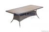 WICKER DINING TABLE