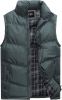 Windproof Sleeveless Jackets Winter Sports Golf Gilet Nylon Polyester cotton Padding Puffer Vest Mens Golf quilted Vest