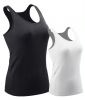 Cheap Price Tanktop women U Neck Cotton Spandex Gym Workout Sleeveless 