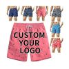 Wholesale leisure and comfortable random color high street mens summer beach shorts