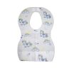 2-3 Layers Baby Bibs Waterproof with Crumb Catcher Custom Package 10 Packs