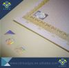 Custom watermark paper certificate printing security paper certificatae