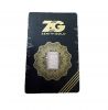 Gold coin bar packaging card set