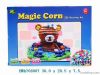 2012 novelty hot sale kids 250pcs magic corn DIY educational toy