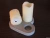 rechargeable wax candle light