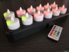 rechargeable remote control LED candle