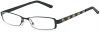 Steel frame reading glass