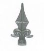 Wrought iron spearhead