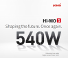 545w bifacial solar mo...