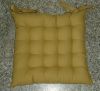 back cushion, chair cushion, throw pillows