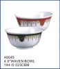 Top quality colorful melamine food storage bowl Functional large capacity melamine green durable bread mixing bowl