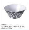 Various certificate melamine colorful salad bowl Best selling good price plastic salad serving bowl