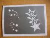 glitter tattoo stencil / glitter sticker