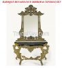 Royal Mirror Frame & Console Table