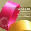 100% Polyester Satin Ribbons