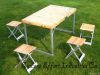 Wood Top Folding Table...