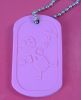 Silicone Tag Keychain